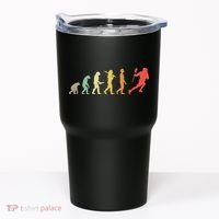 Retro Lacrosse Evolution Gift For Lacrosse Players Tumbler thumb 0