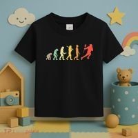 Retro Lacrosse Evolution Gift For Lacrosse Players Toddler T-Shirt thumb 3