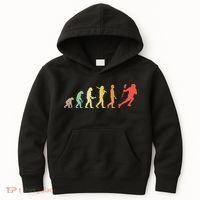 Retro Lacrosse Evolution Gift For Lacrosse Players Kids Hoodie thumb 0