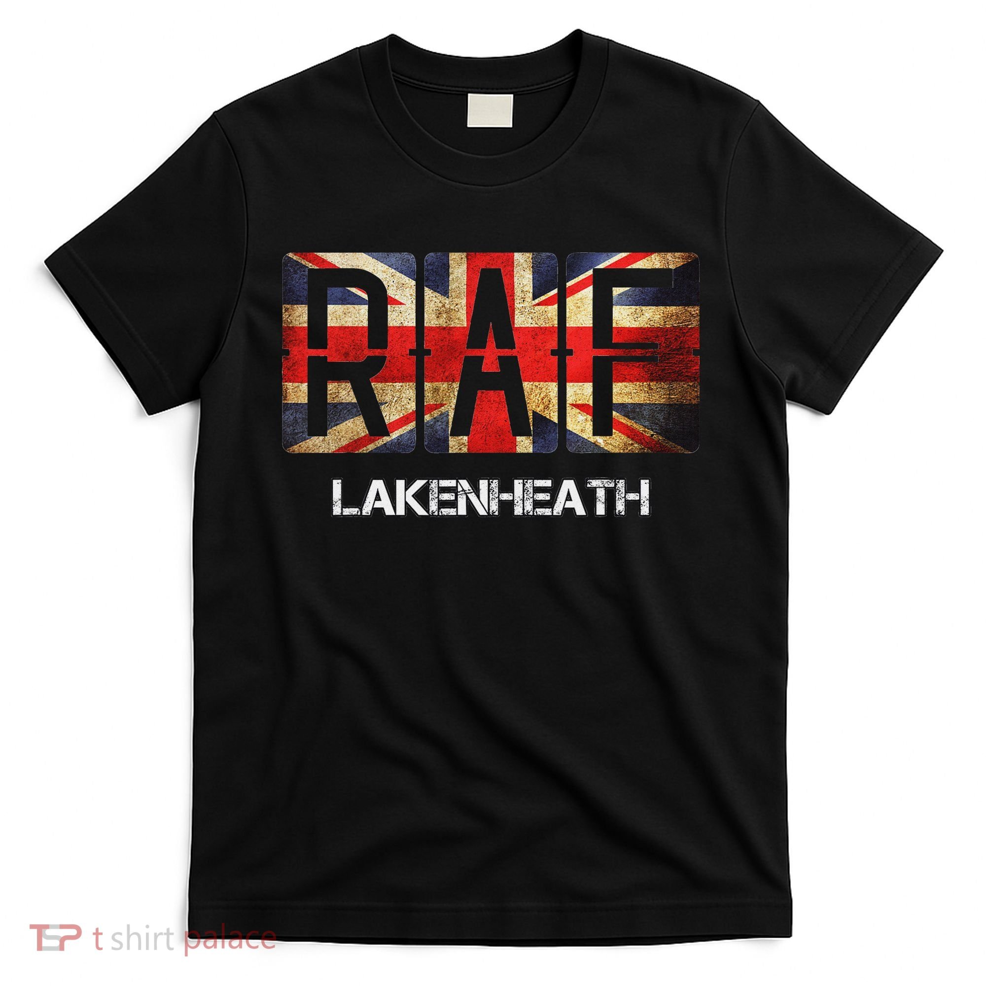 Raf Lakenheath England Airforce Vintage Distressed T-Shirt
