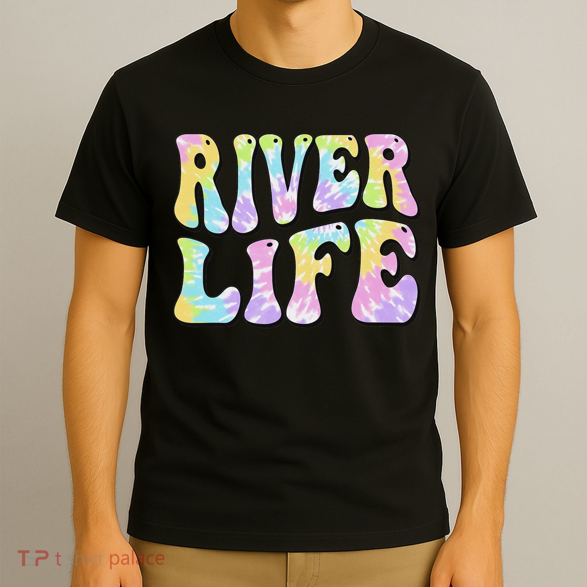 River Life Fun Fishing Boating River Bum Women Girl T-Shirt