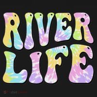 River Life Fun Fishing Boating River Bum Women Girl T-Shirt thumb 7