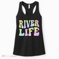 River Life Fun Fishing Boating River Bum Women Girl Women's Tank Top thumb 0