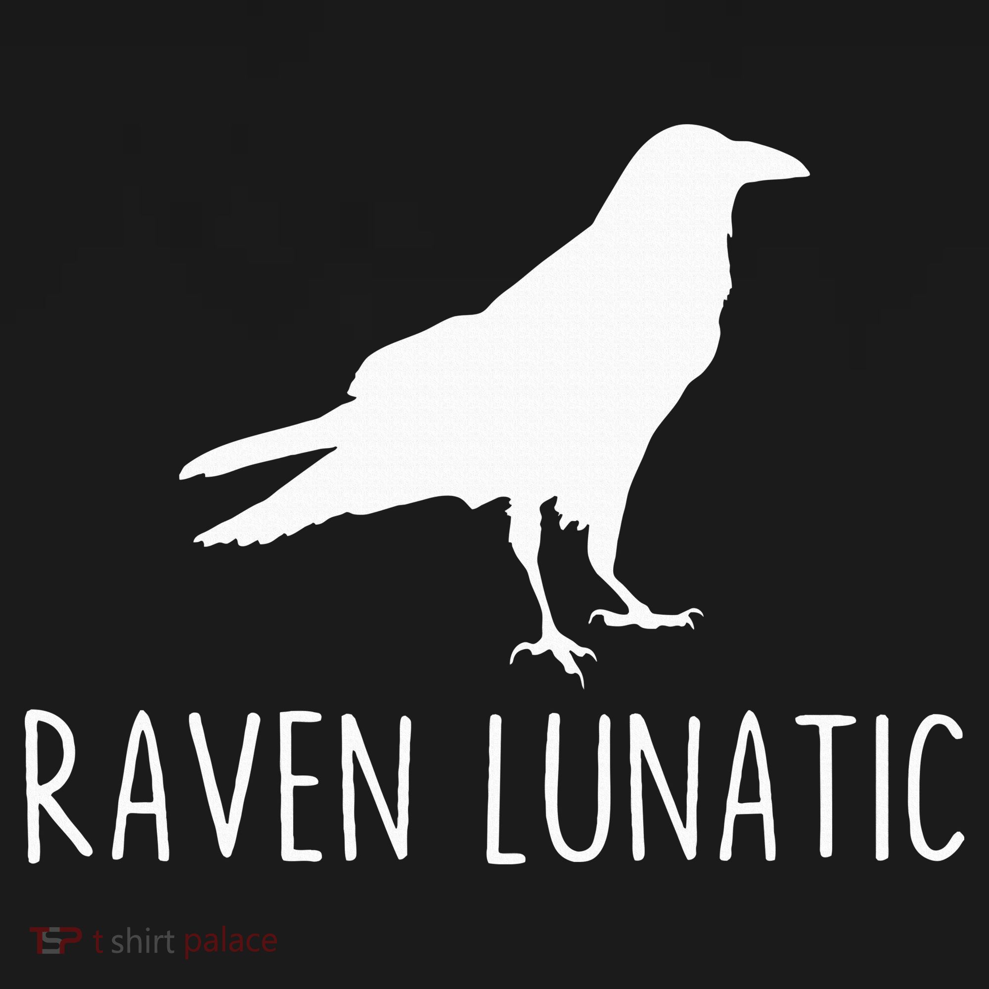 Raven Lunatic Funny Goth Bird Lover Halloween Party Gift Women's Tank Top