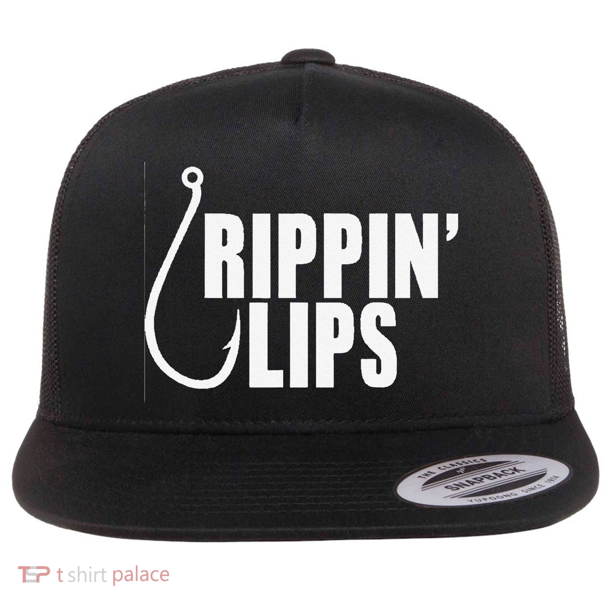 Rippin Lips Fishing Flat Bill Trucker Hat