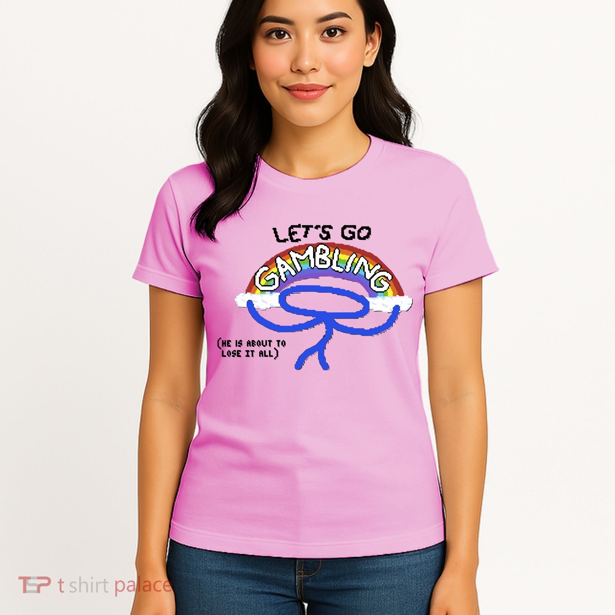Raxdflipnote LetS Go Gambling Limited Women's T-Shirt