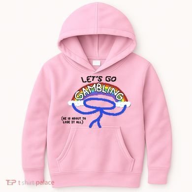 Raxdflipnote LetS Go Gambling Limited Kids Hoodie