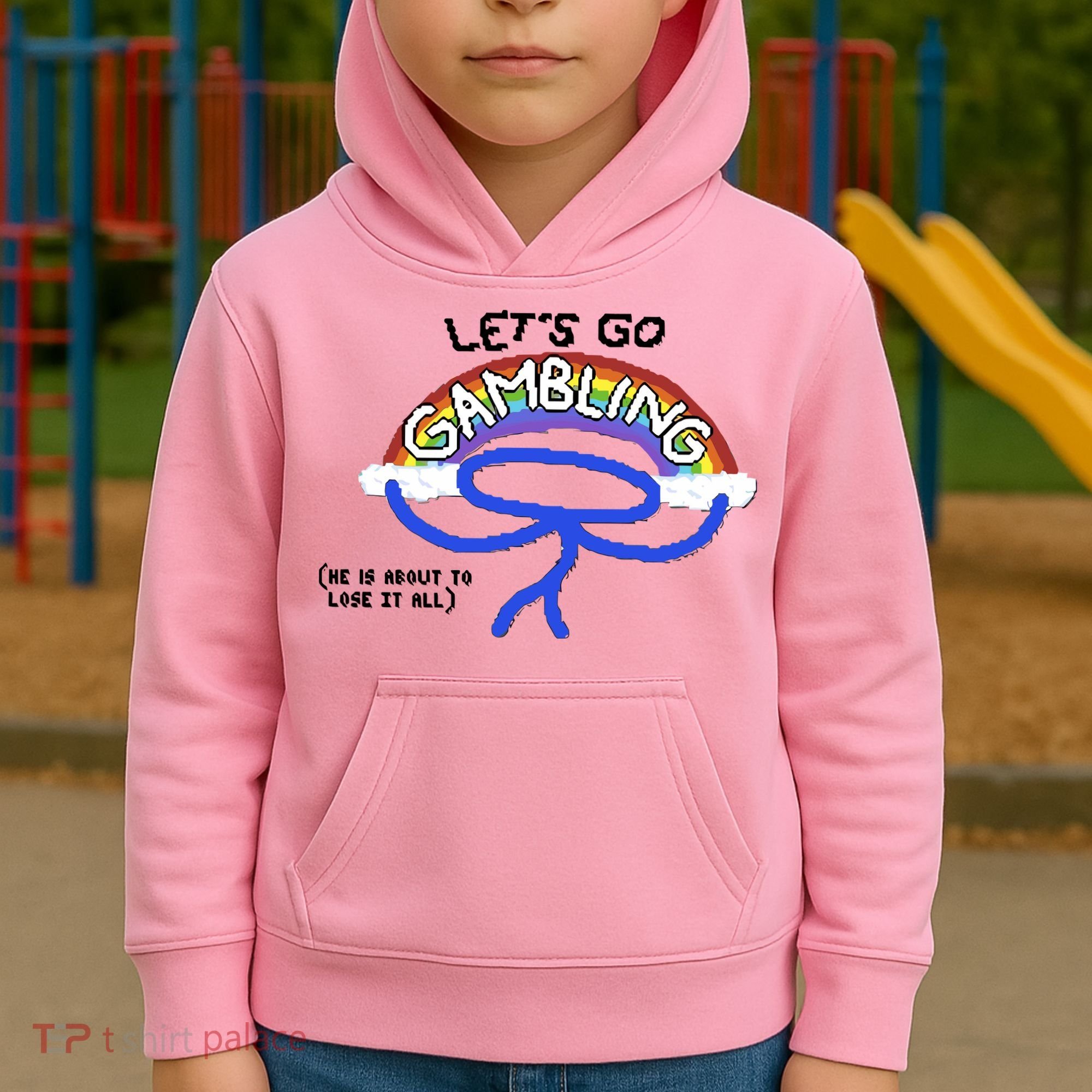 Raxdflipnote LetS Go Gambling Limited Kids Hoodie