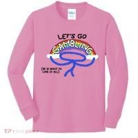 Raxdflipnote LetS Go Gambling Limited Kids Long Sleeve Shirt thumb 0