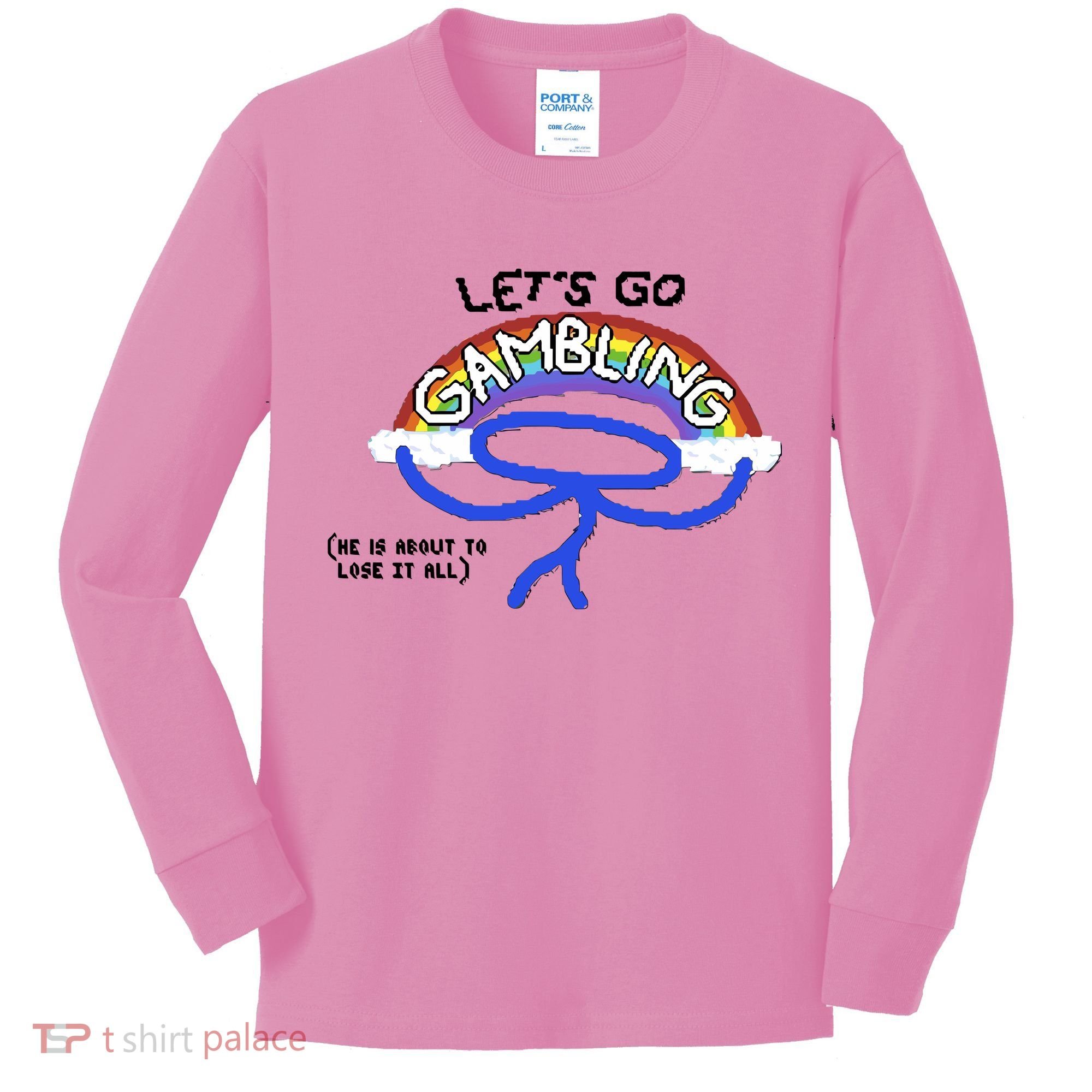 Raxdflipnote LetS Go Gambling Limited Kids Long Sleeve Shirt
