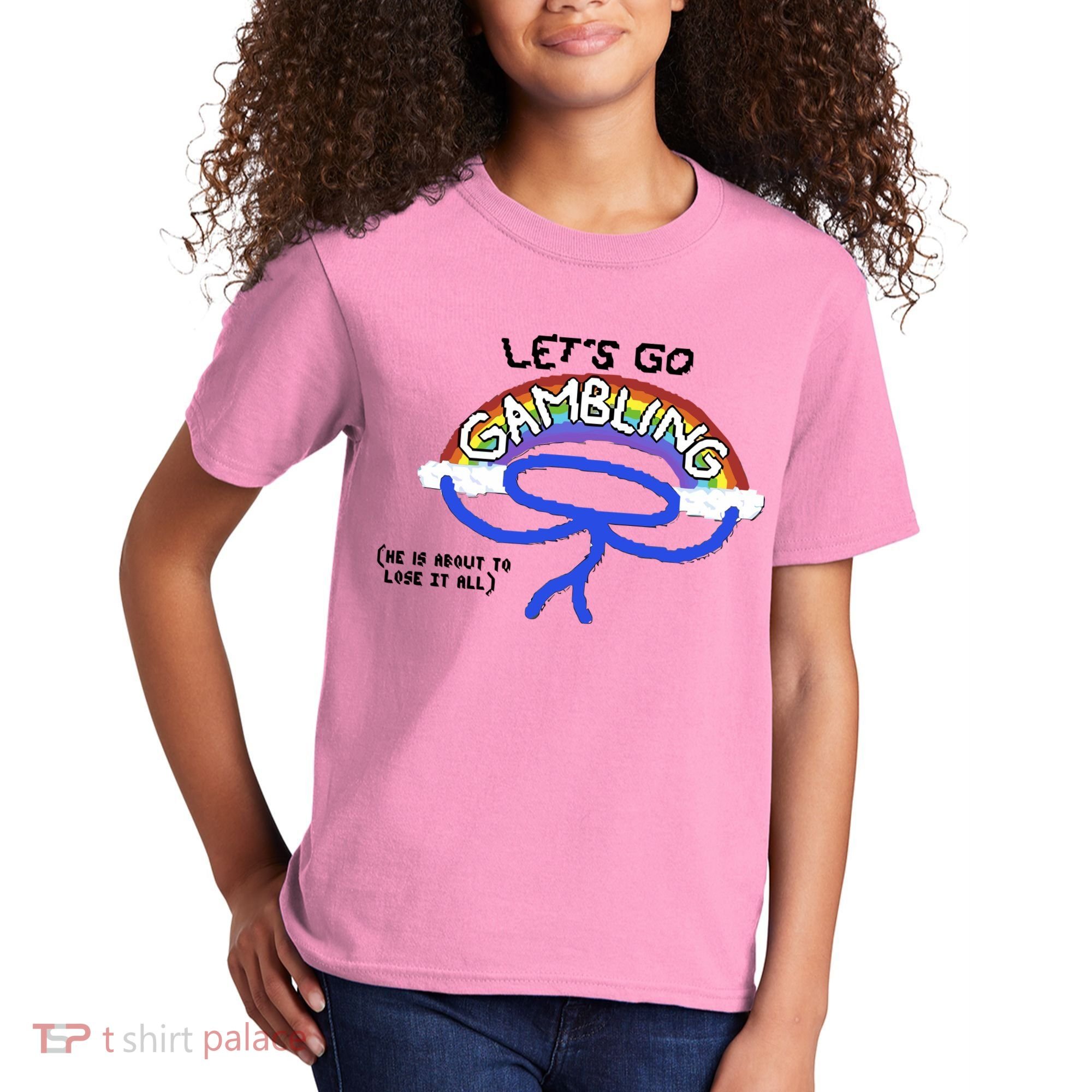 Raxdflipnote LetS Go Gambling Limited Kids T-Shirt