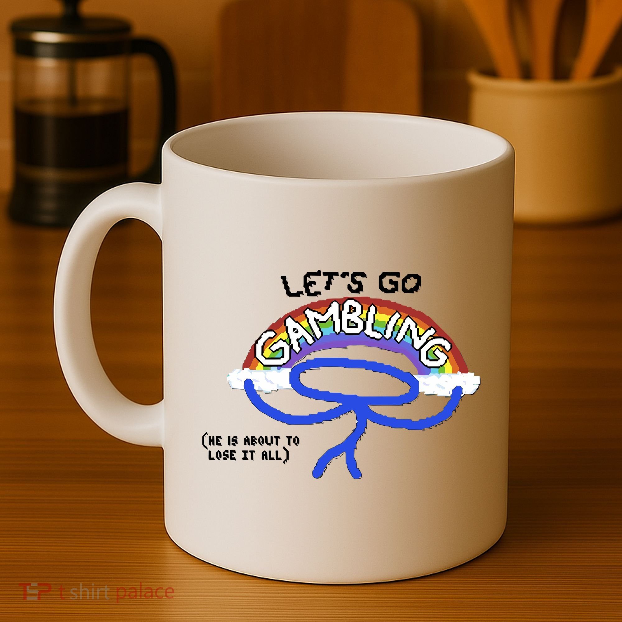 Raxdflipnote LetS Go Gambling Limited Coffee Mug