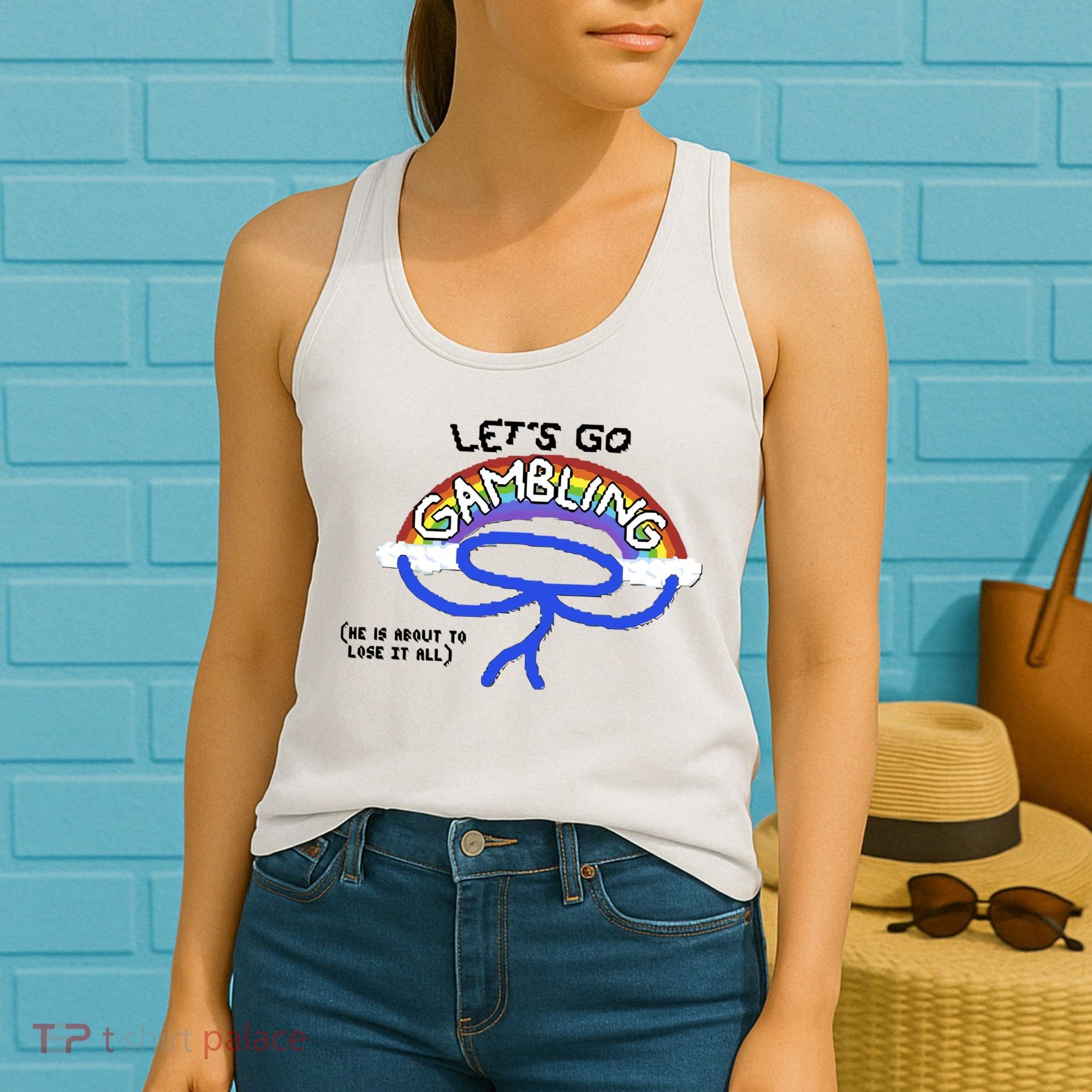 Raxdflipnote LetS Go Gambling Limited Women's Tank Top