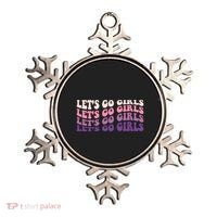 Retro Let's Go Bachelorette Party Bride Bridesmaids Cute Gift Ornament thumb 0