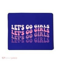 Retro Let's Go Bachelorette Party Bride Bridesmaids Cute Gift Mousepad thumb 0