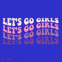 Retro Let's Go Bachelorette Party Bride Bridesmaids Cute Gift Tank Top thumb 6