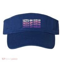 Retro Let's Go Bachelorette Party Bride Bridesmaids Cute Gift Visor thumb 0