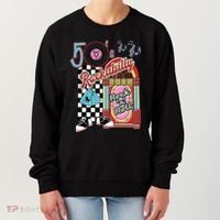 Rockabilly Lets Go To The Hop 1950S Retro Classic Jukebox Women's Sweatshirt thumb 0
