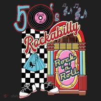 Rockabilly Lets Go To The Hop 1950S Retro Classic Jukebox Women's Sweatshirt thumb 2