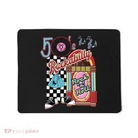 Rockabilly Lets Go To The Hop 1950S Retro Classic Jukebox Mousepad thumb 0
