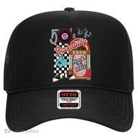 Rockabilly Lets Go To The Hop 1950S Retro Classic Jukebox Hat thumb 0