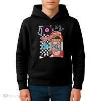 Rockabilly Lets Go To The Hop 1950S Retro Classic Jukebox Kids Hoodie thumb 4