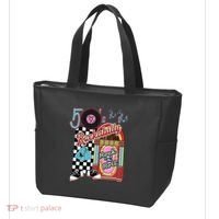 Rockabilly Lets Go To The Hop 1950S Retro Classic Jukebox Tote Bag thumb 3
