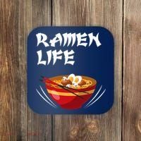 Ramen Life Hoodie Tasty Anime Noodle Bowl Coaster thumb 0
