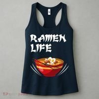 Ramen Life Hoodie Tasty Anime Noodle Bowl Women's Tank Top thumb 3