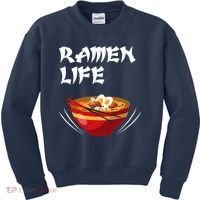Ramen Life Hoodie Tasty Anime Noodle Bowl Kids Sweatshirt thumb 0