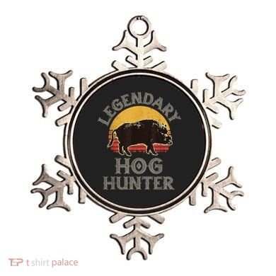 Retro Legendary Hog Hunter Vintage Pig Hog Boar Hunting Ornament