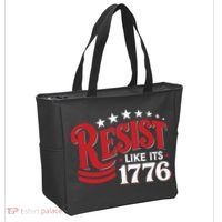 Resist Like Its 1776 Tote Bag thumb 2