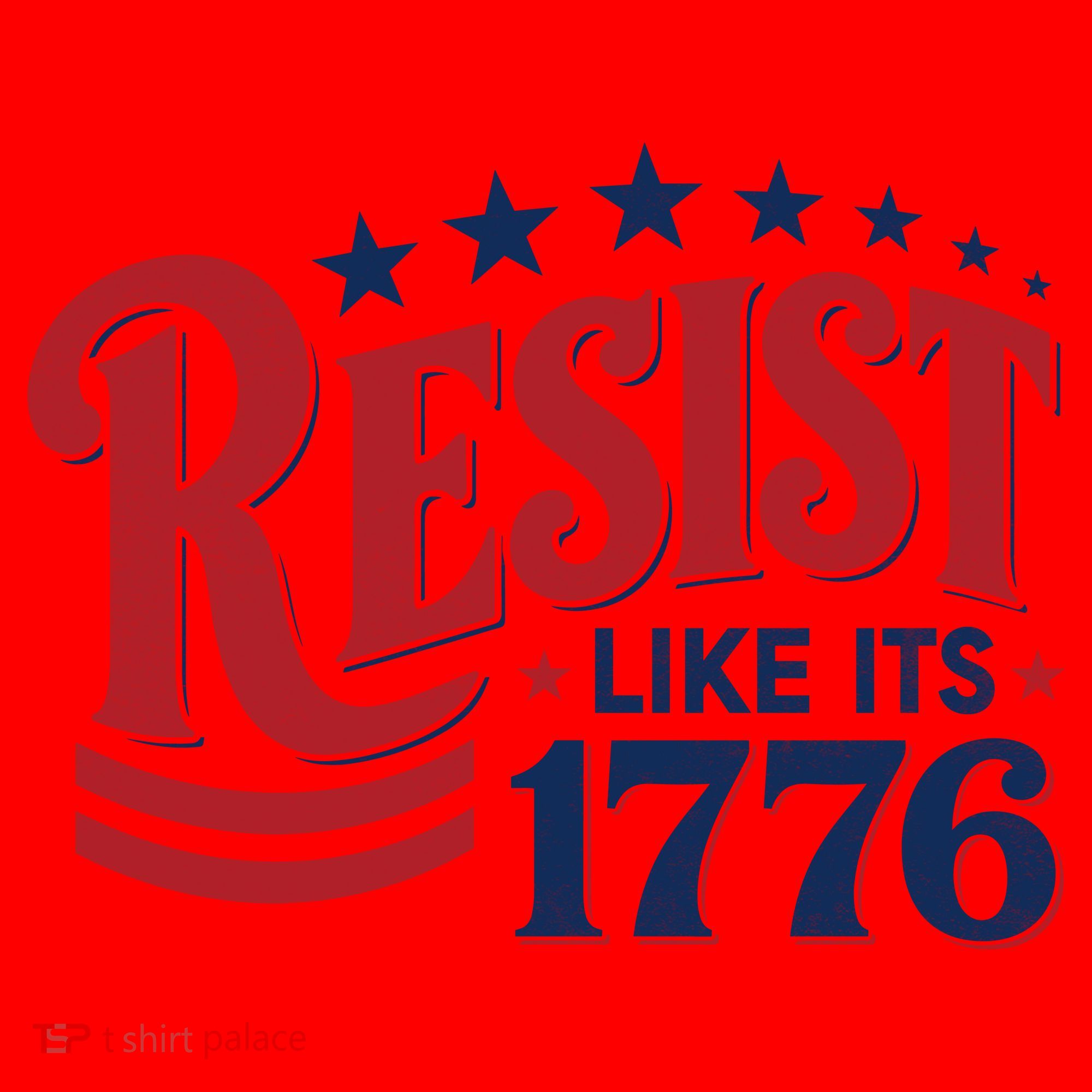 Resist Like Its 1776 Santa Hat