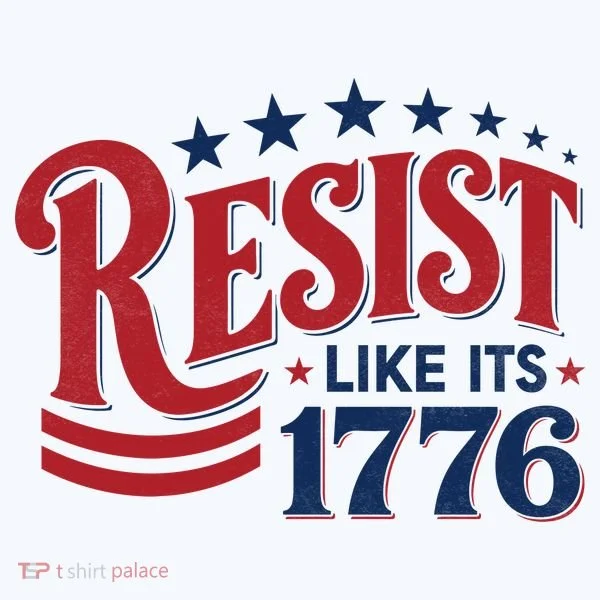 Resist Like Its 1776 Doggie Tank