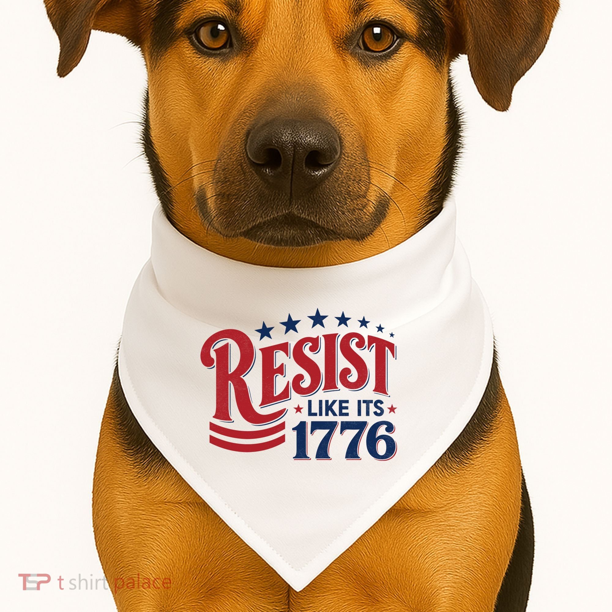 Resist Like Its 1776 USA-Made Doggie Bandana