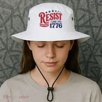 Resist Like Its 1776 Bucket Hat thumb 3