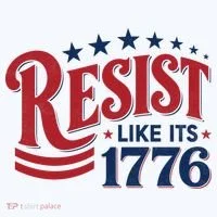 Resist Like Its 1776 Bucket Hat thumb 4