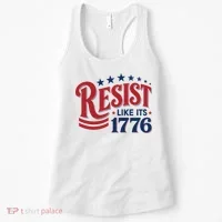 Resist Like Its 1776 Women's Tank Top thumb 0