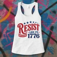 Resist Like Its 1776 Women's Tank Top thumb 3