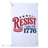 Resist Like Its 1776 Golf Towel thumb 0
