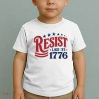 Resist Like Its 1776 Toddler T-Shirt thumb 2
