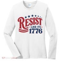 Resist Like Its 1776 Women's Long Sleeve Shirt thumb 0