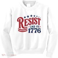 Resist Like Its 1776 Kids Sweatshirt thumb 0