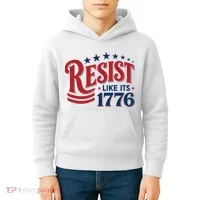 Resist Like Its 1776 Kids Hoodie thumb 4