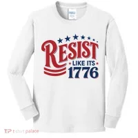 Resist Like Its 1776 Kids Long Sleeve Shirt thumb 0