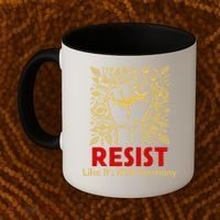 Resist Like Its 1938 Germany Coffee Mug thumb 2