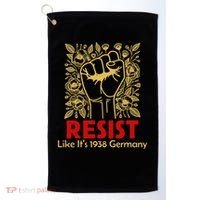Resist Like Its 1938 Germany Golf Towel thumb 0