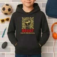 Resist Like Its 1938 Germany Kids Hoodie thumb 2