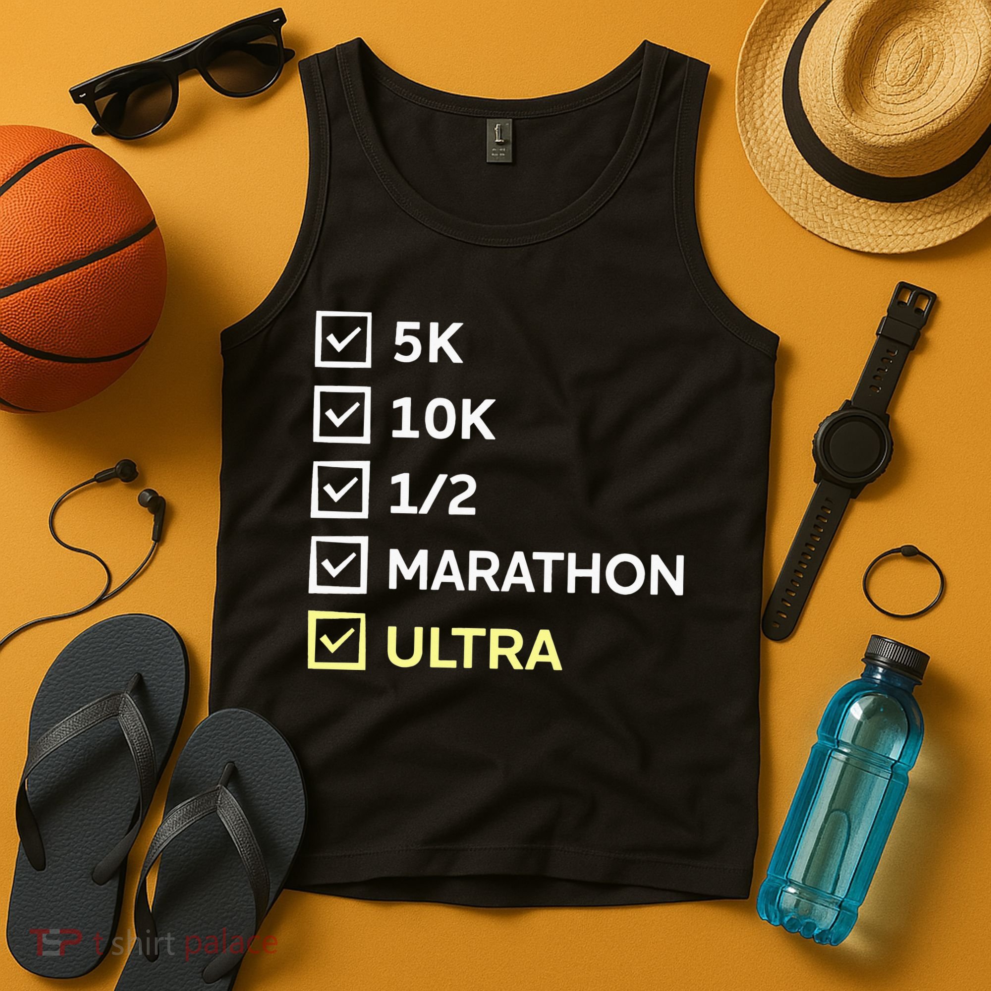 Running Late Is My Cardio Sleeping Tank Top
