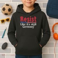 Resist Like Its 1938 Germany Kids Hoodie thumb 2